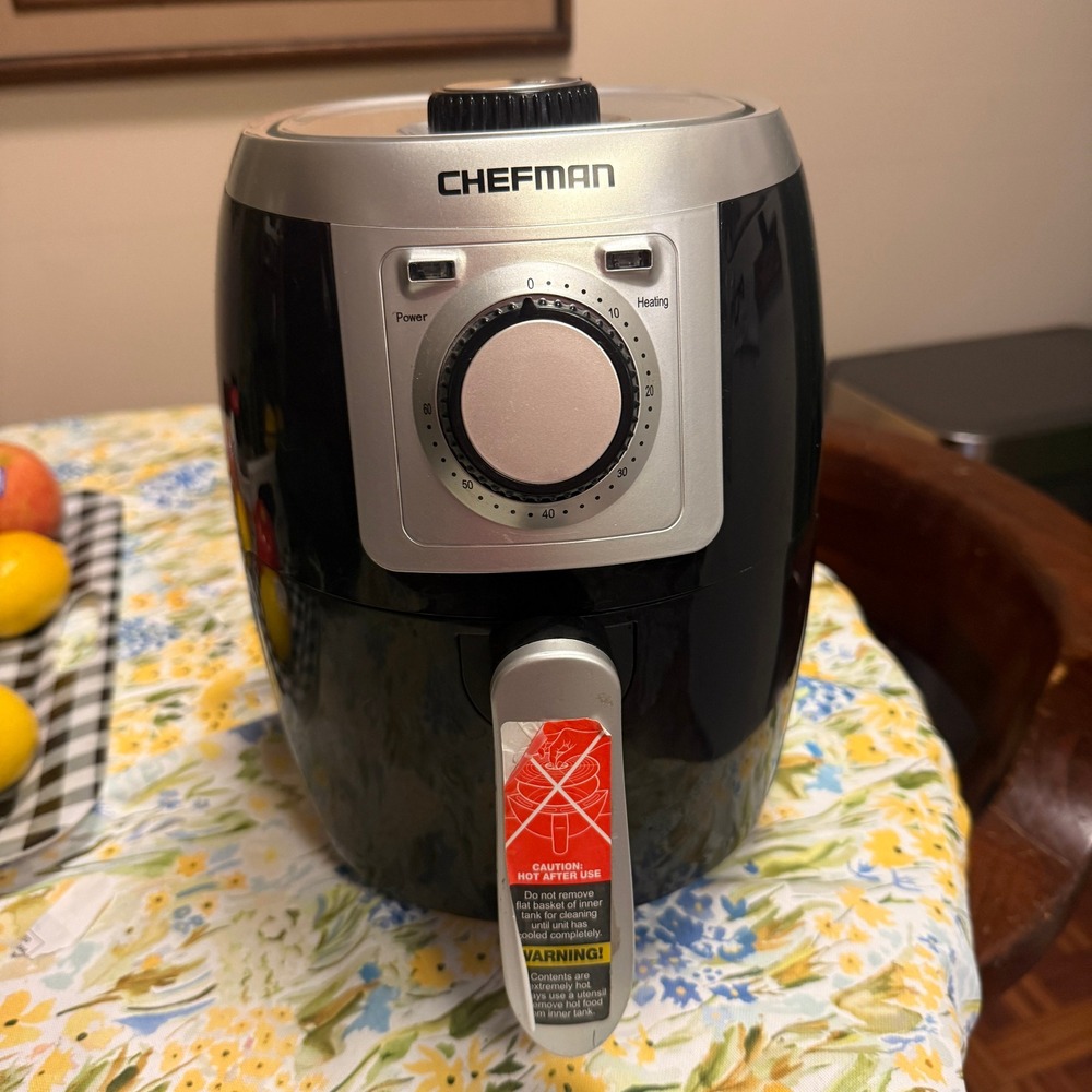 CHEFMAN Small, Compact Air Fryer Healthy Cooking, 2 Qt, Nonstick, User Friendly